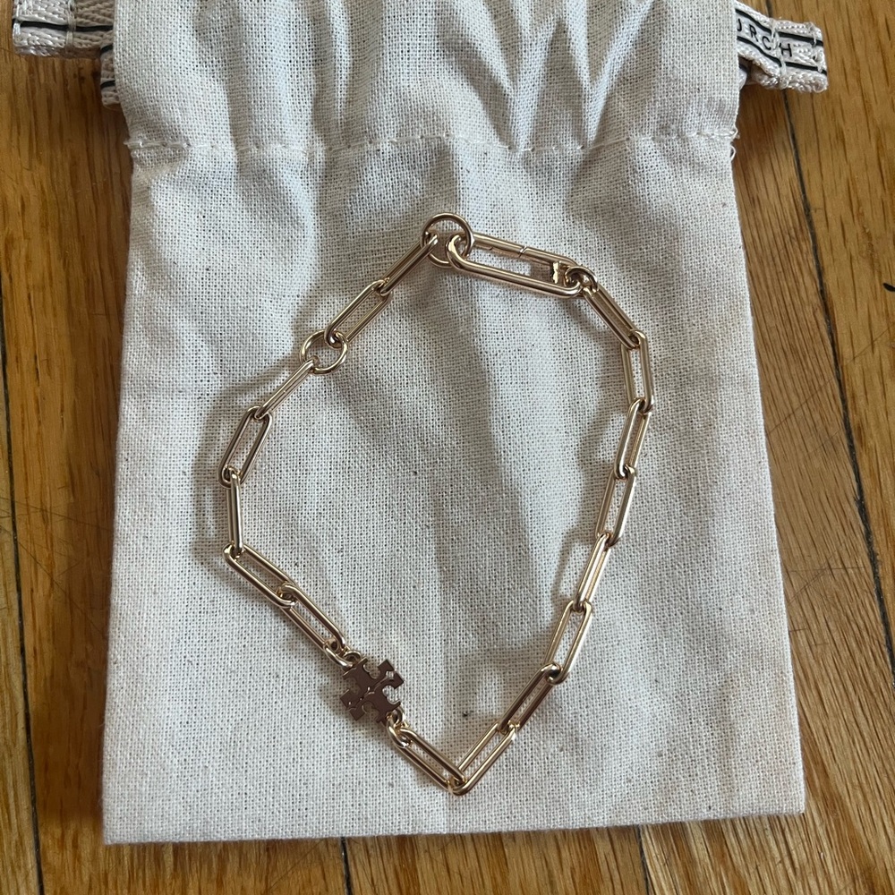 Tory Burch Good Luck Chain Bracelet